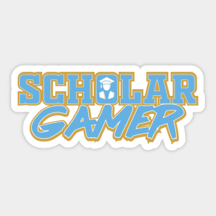 Scholar Gamer Sticker